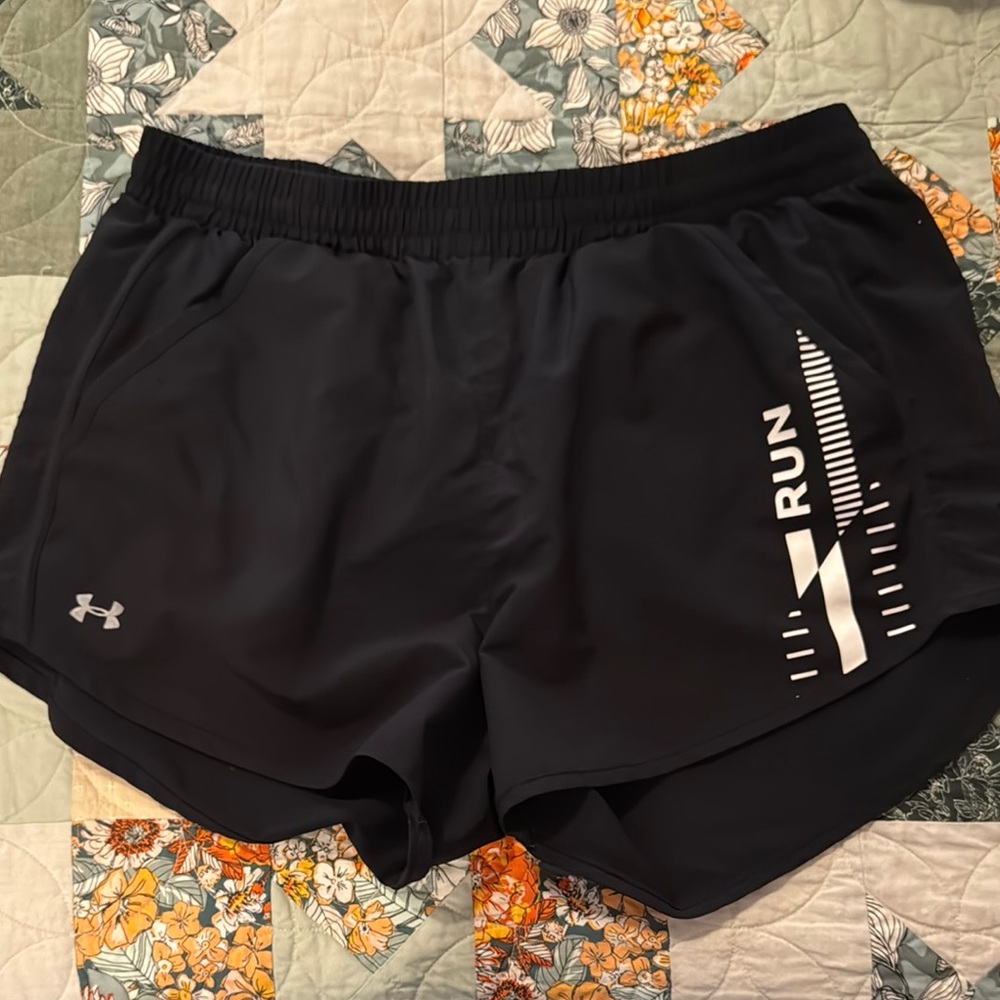 Under Armour Women's Black Athletic Shorts